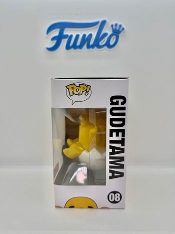 Funko Pop Gudetama The Lazy Egg 08 Hot Topic Exclusive 🇺🇸 