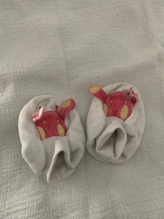 Pyjama coton et body 12 mois et chaussons - photo numéro 4