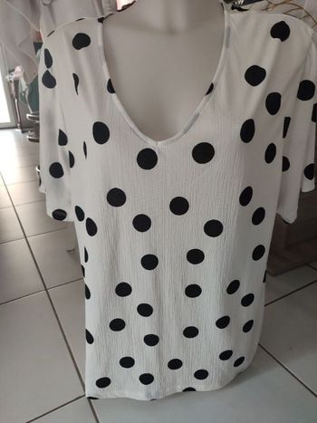 #kytie50femme. Tunique blouse manches courtes taille 50/52