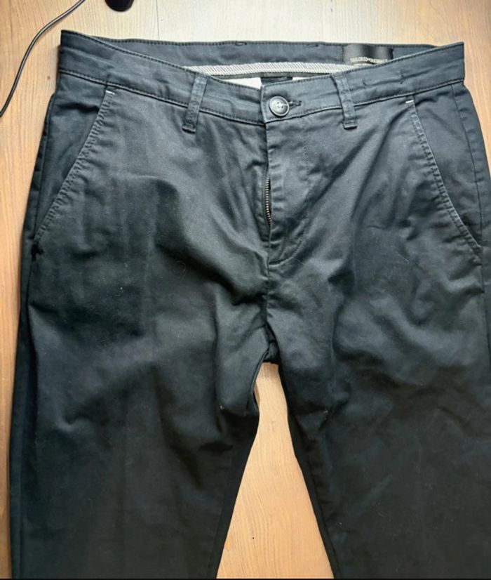 Pantalon homme jeans noir - photo numéro 2