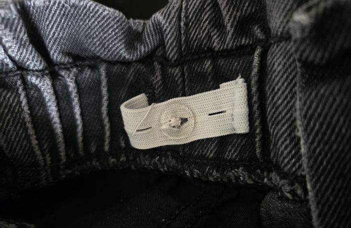 Jean Mom Gris Anthracite Kiabi 10 ans - photo numéro 4