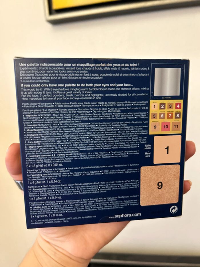 Neuve sublime palette yeux et bronzer visage - photo numéro 4