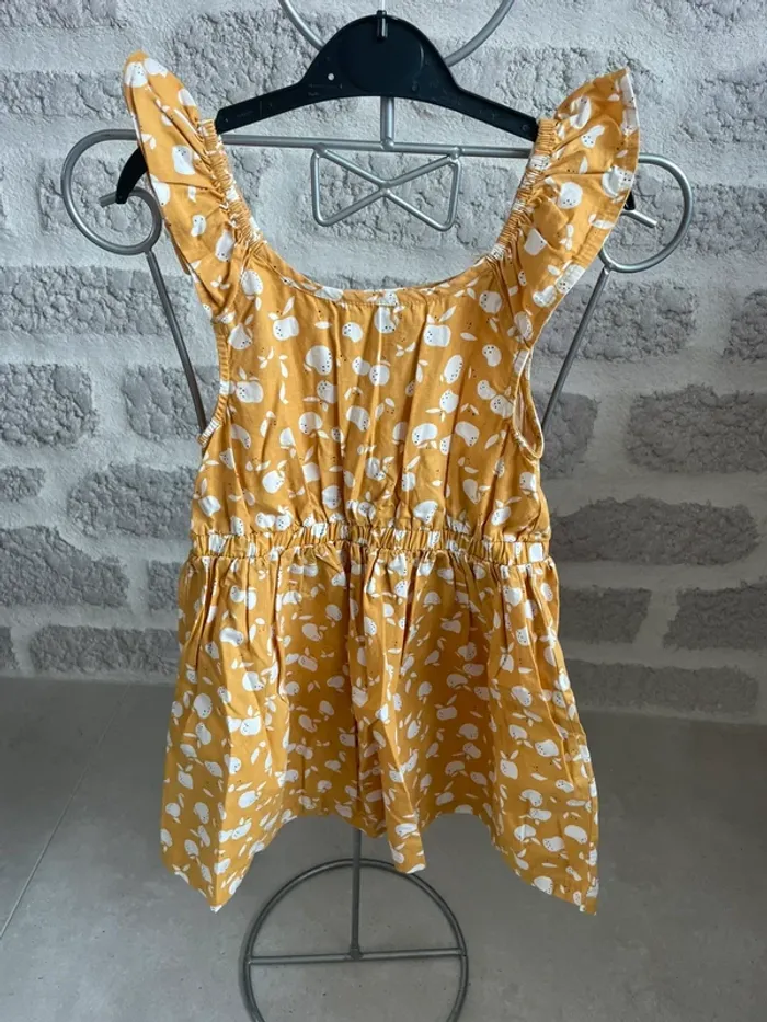 Robe fille sans manches 4 ans kiabi