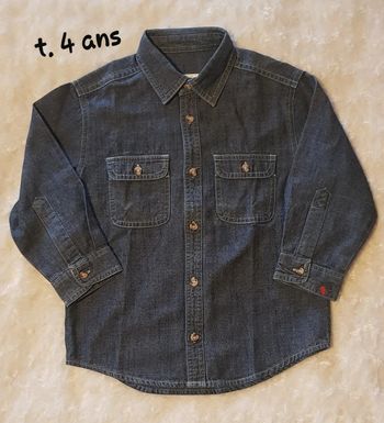 Chemise jean garçon t. 4 ans Okaïdi