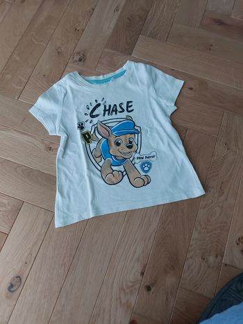 Tee-shirt kiabi Patte patrouille