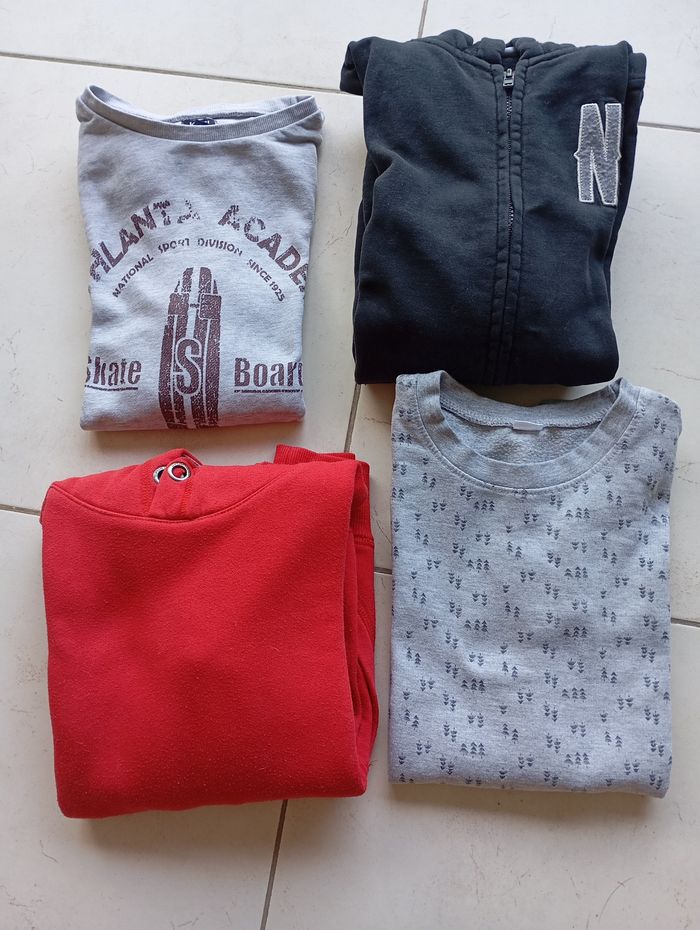 Lot de sweats garçon 10 ans