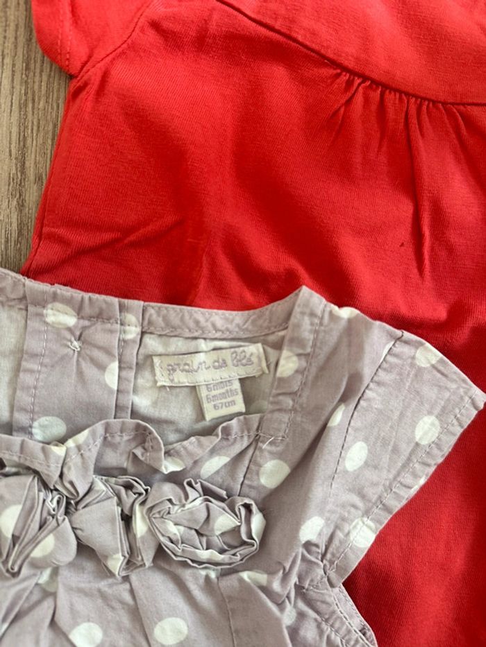 Lot vêtements fille 6 mois - photo numéro 12