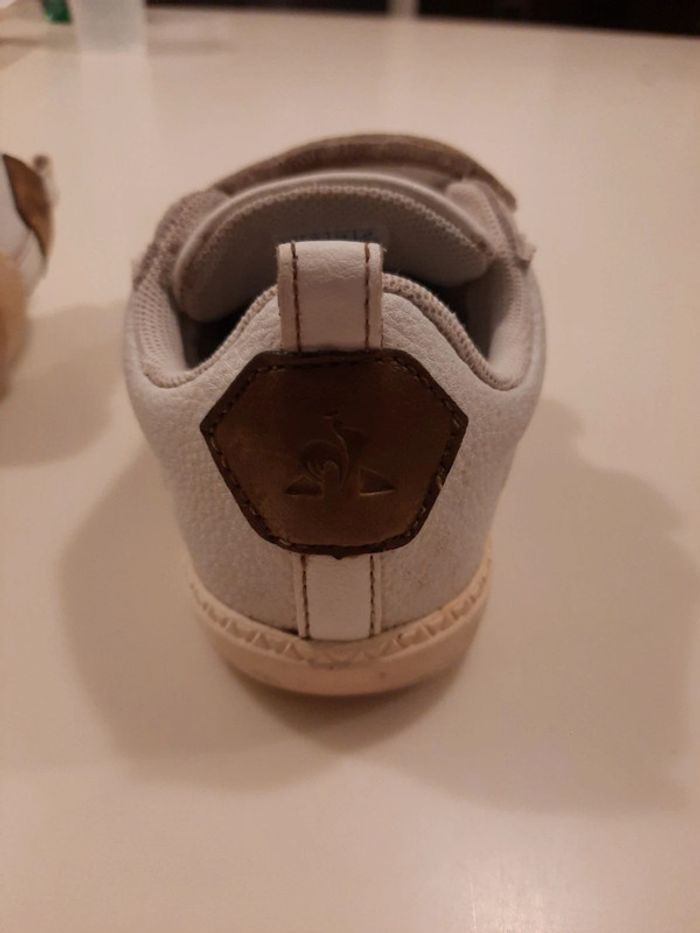 Baskets Le coq sportif blanches - photo numéro 4