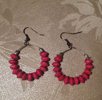 Boucles d’oreilles fantaisie
