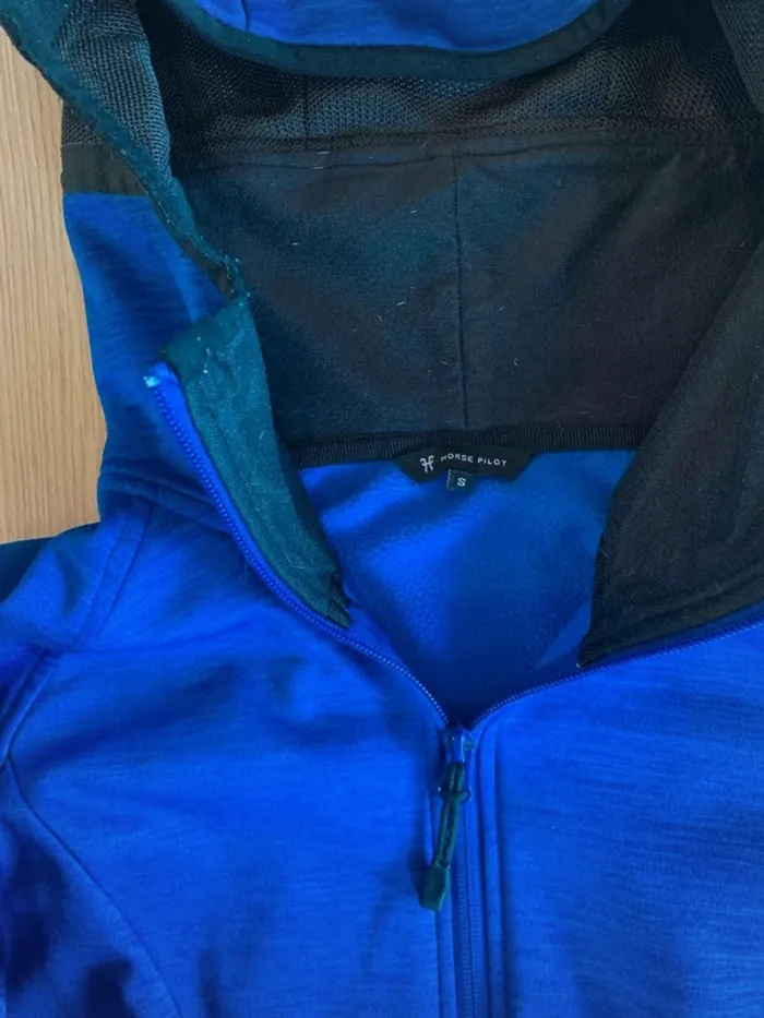 Veste  gilet blouson  Equitation  Sport  Horse Pilot Bleu  et  Noir  –  Très  bon état - photo numéro 4