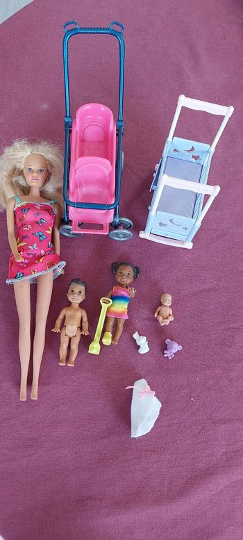 Lot barbie enceinte