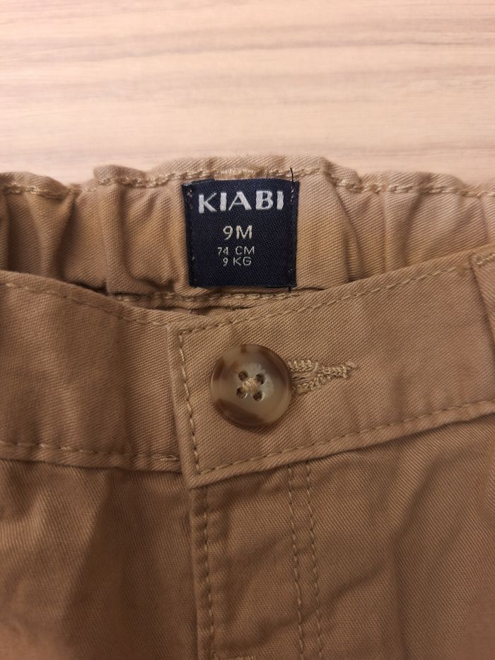 Short chino beige bébé 9M - photo numéro 4
