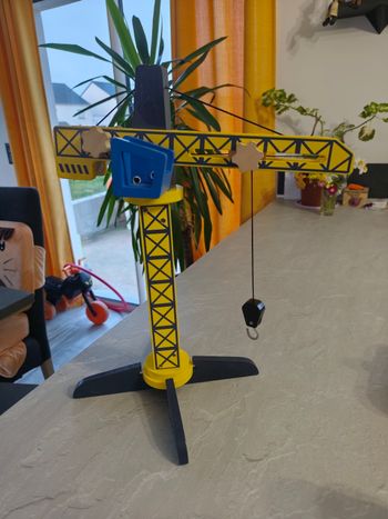 Grue en bois 