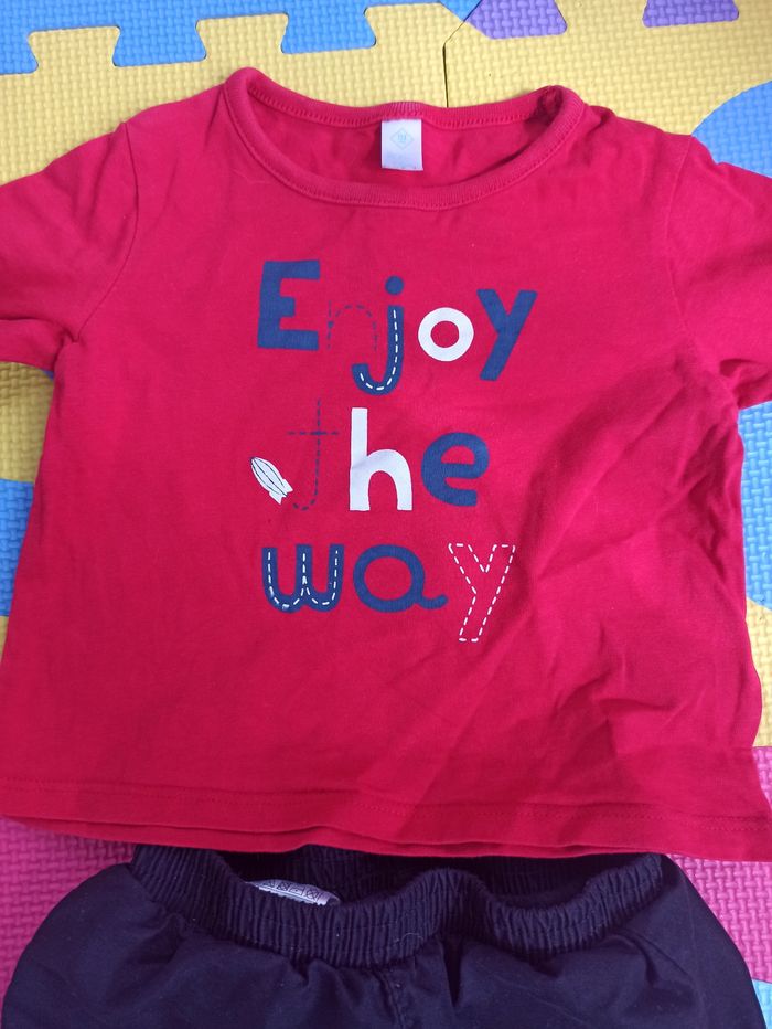 Lot pantalon sweat 12 mois - photo numéro 2