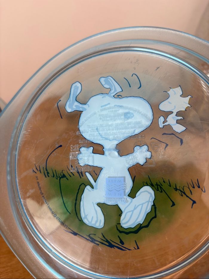 Assiette et bol vintage Snoopy - photo numéro 4