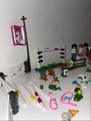 Lot Playmobil Équitation - Concours Hippique & Remise des Prix