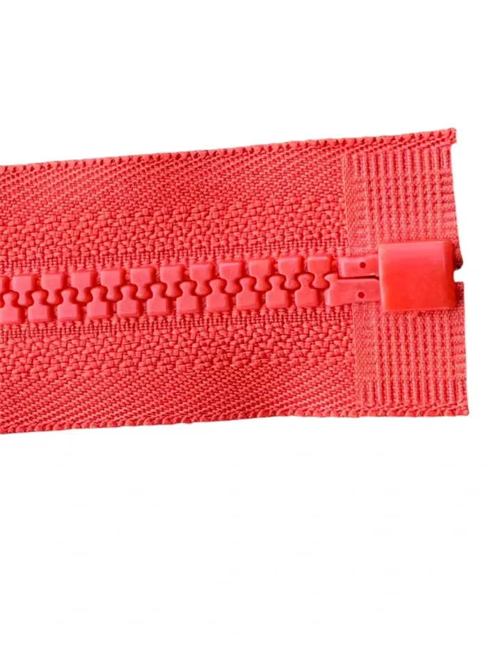 Fermeture éclair zip séparables de 5 mm, couleur flamme ton sur ton, 75 cm Delrin - photo numéro 3