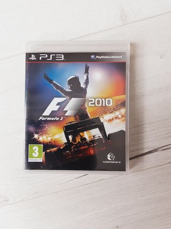 Jeu vidéo PS 3 PlayStation F1 formule 1 2010