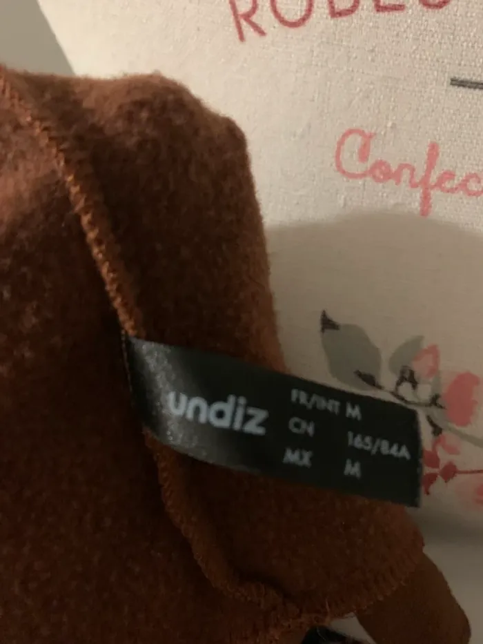 Sweat à capuche marron #undiz - photo numéro 8