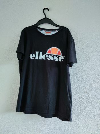 Tee shirt ellesse M  mixte noir