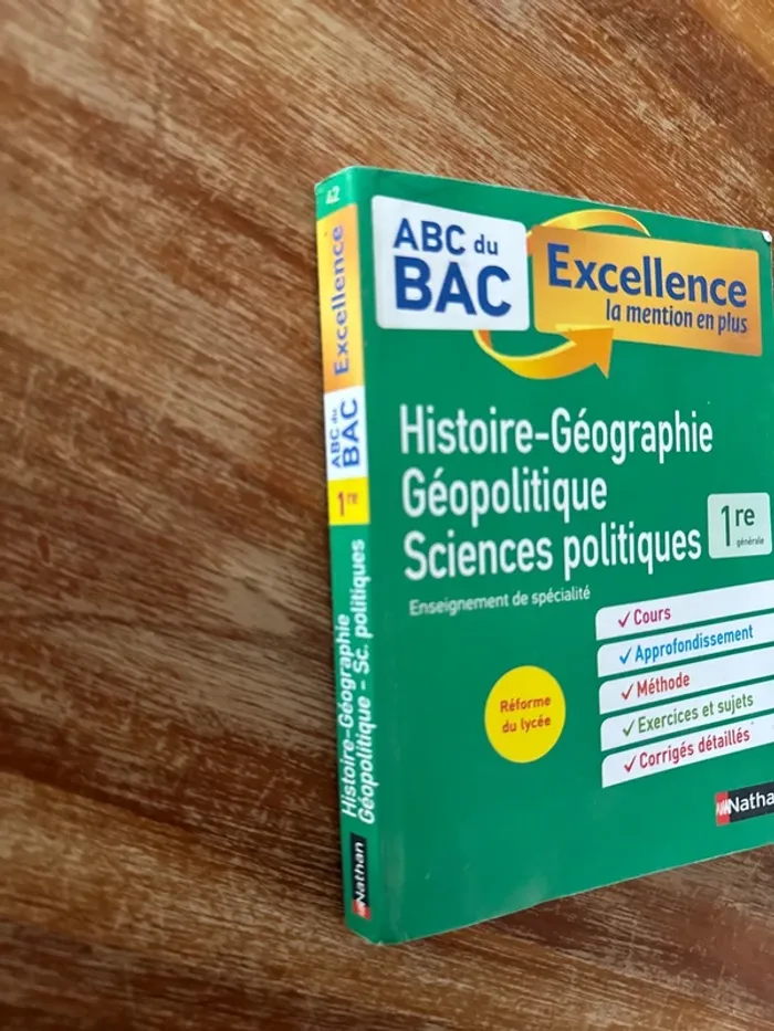 Livre ABC du bac, histoire-géo, géopolitique, sciences politiques - photo numéro 2