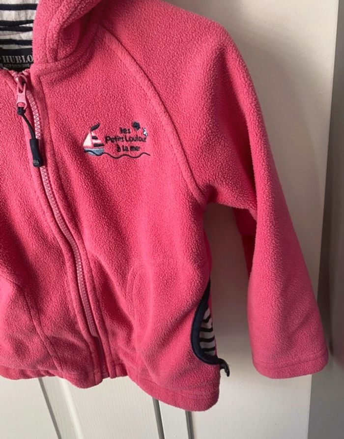 Polaire rose hublot 24/36 mois - photo numéro 6