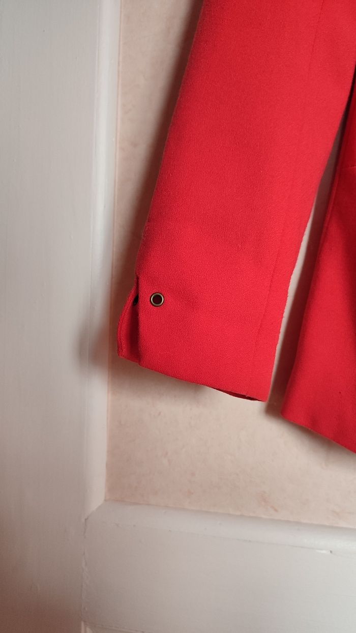 Veste blazer rouge Bonobo - photo numéro 5