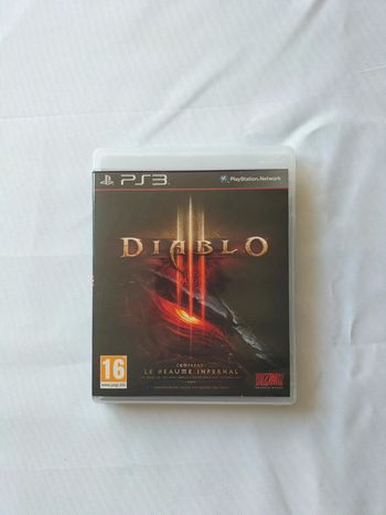 Jeu PS3 Diablo III - complet et en bon état