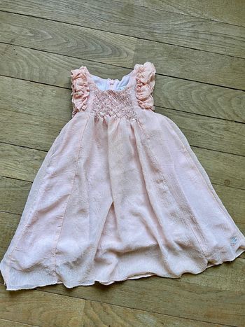 Robe rose Petit Bateau 3 ans