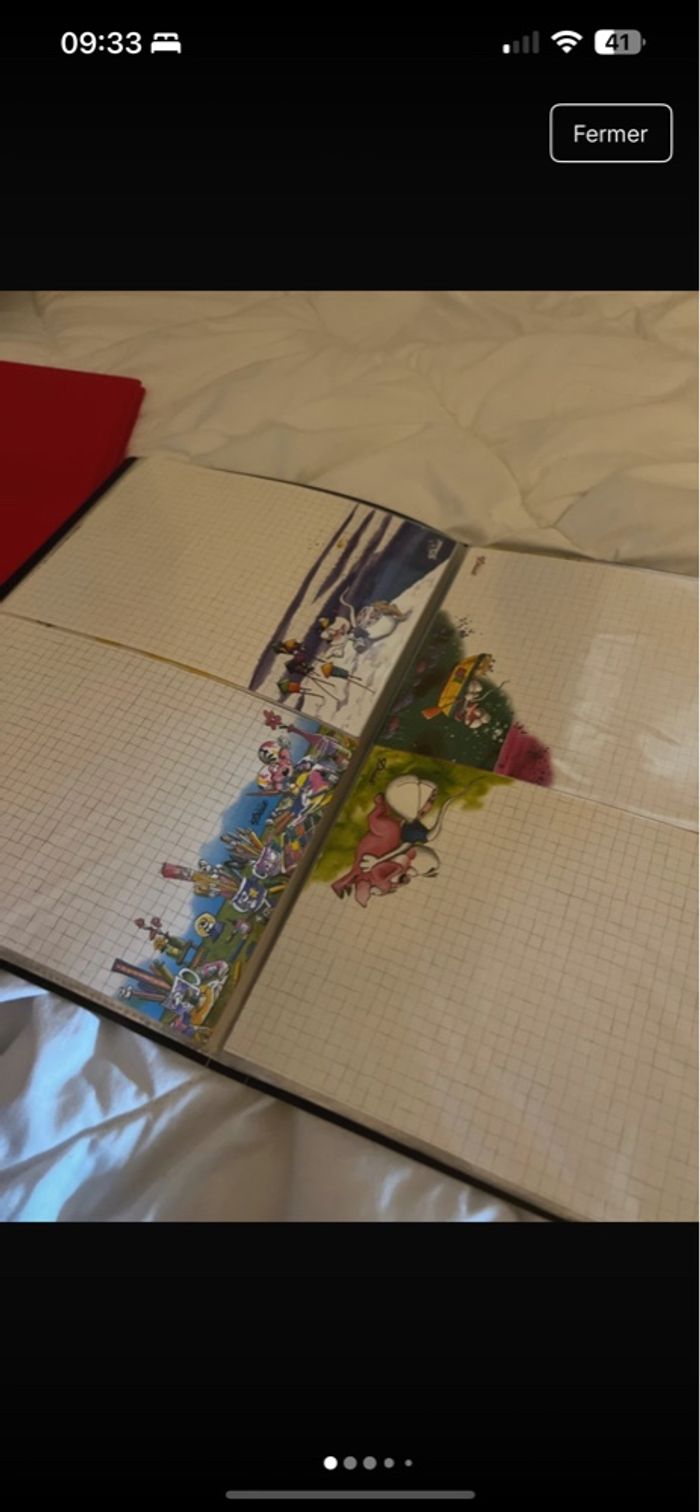 Porte-vue 73 feuilles Diddl 🐭🖤 - photo numéro 3