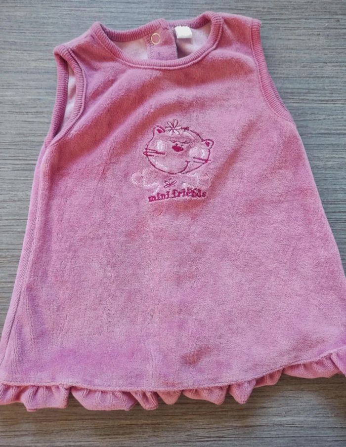 Robe chaude vieux rose