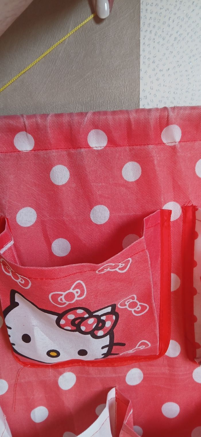 Toile rangement hello kitty - photo numéro 7