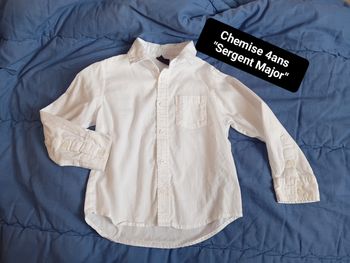 Chemise 4ans Sergent major