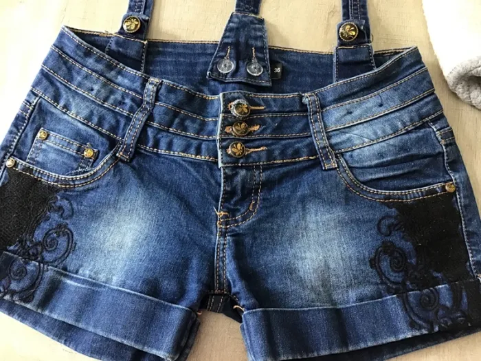 Lot Short jean et jupe mode fille - photo numéro 3