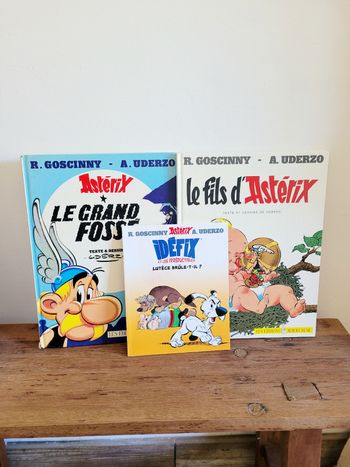 Lot de 2 BD Astérix
