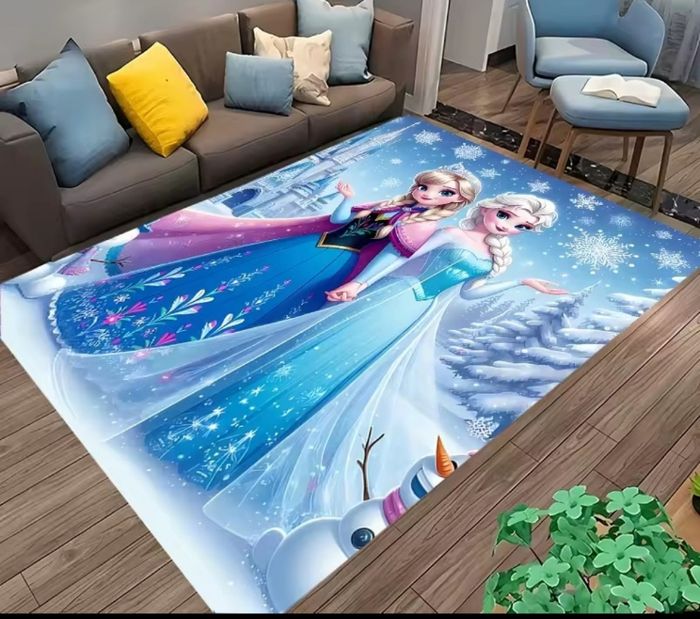 Tapis reine des neiges