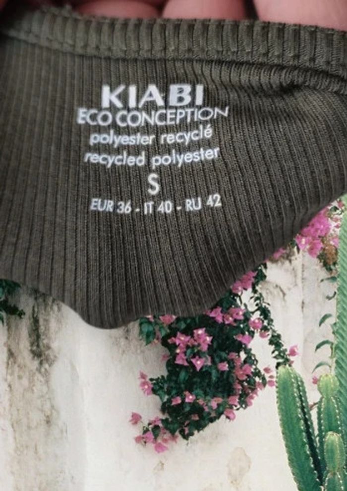 Robe côtelé kaki - photo numéro 5