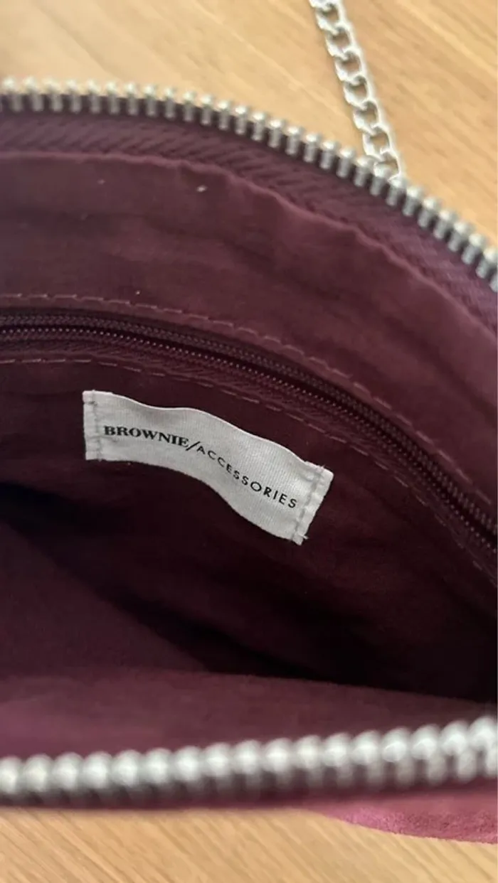 Sac bandoulière Brownie Re|Love – Édition éco-responsable, cuir - photo numéro 6