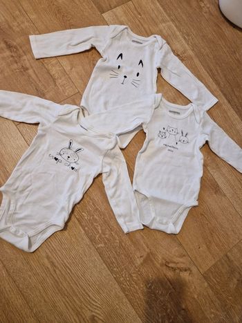 Lot 3 bodies 12 mois