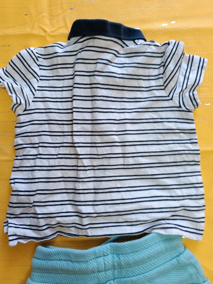 Short et polo manches courtes rayé Tape à l'oeil 23 mois 86 cm - photo numéro 7