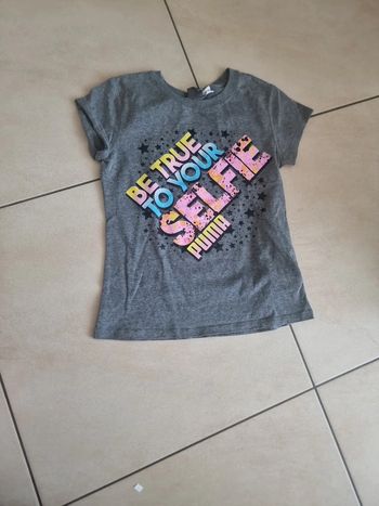 Tee-shirt fille puma