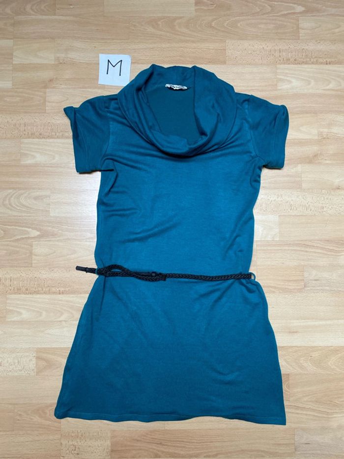 Robe pull verte M cache-cache - photo numéro 3