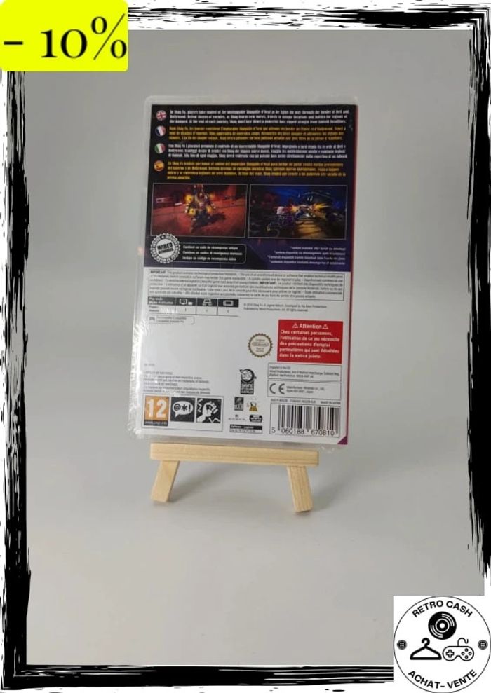 Jeu Switch Shaq Fu A Legend Reborn: Neuf sous Blister - photo numéro 2