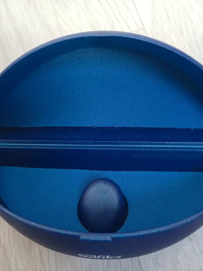 Étui à lunettes bleu en plastique rigide marque blue bay by safilo - photo numéro 10