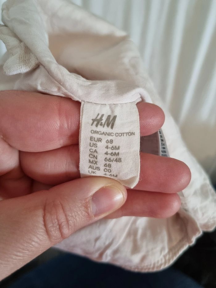 Salopette bébé 6 mois en lin - photo numéro 2