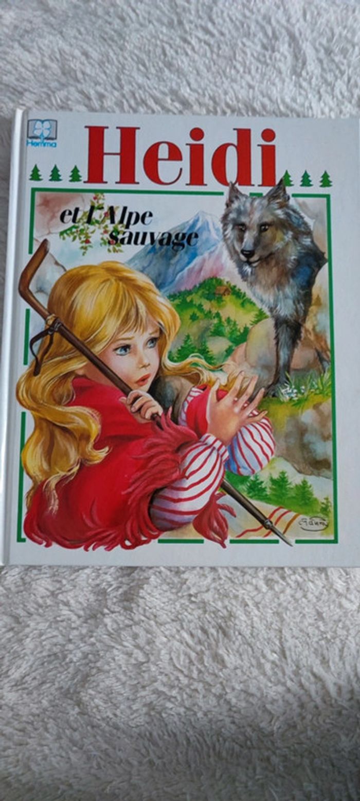 Livre Heidi et l'Alpe sauvage