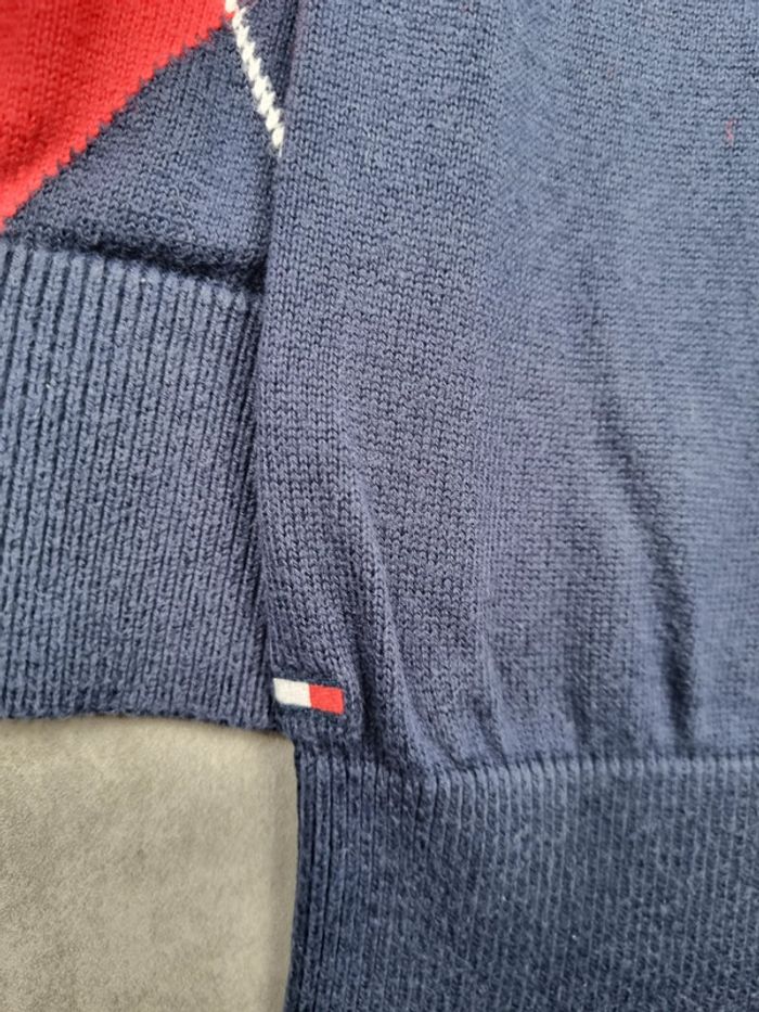 Pull col V Tommy Hilfiger losanges, M Hommes - photo numéro 5