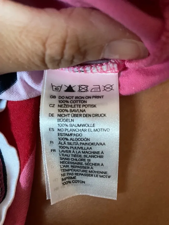Débardeur rayé H&M Taille 110-116 (4-6ans) - photo numéro 4