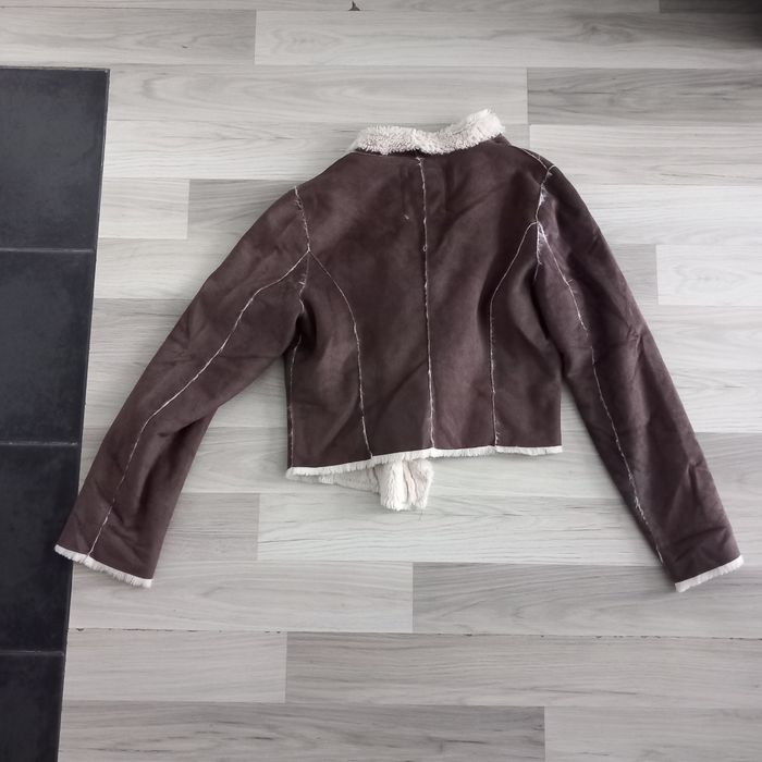 Manteau femme marron NewLook taille S - photo numéro 7