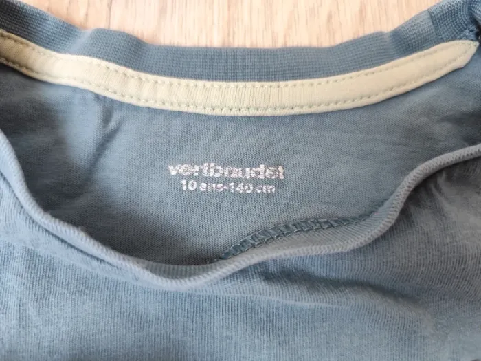 Tee-shirt manche longue 10 ans Vertbaudet - photo numéro 3